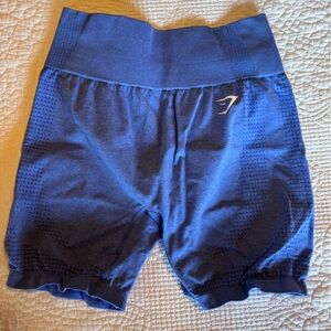 Gymshark Vital Seamless Women's Bike Shorts Lift Blue Marl